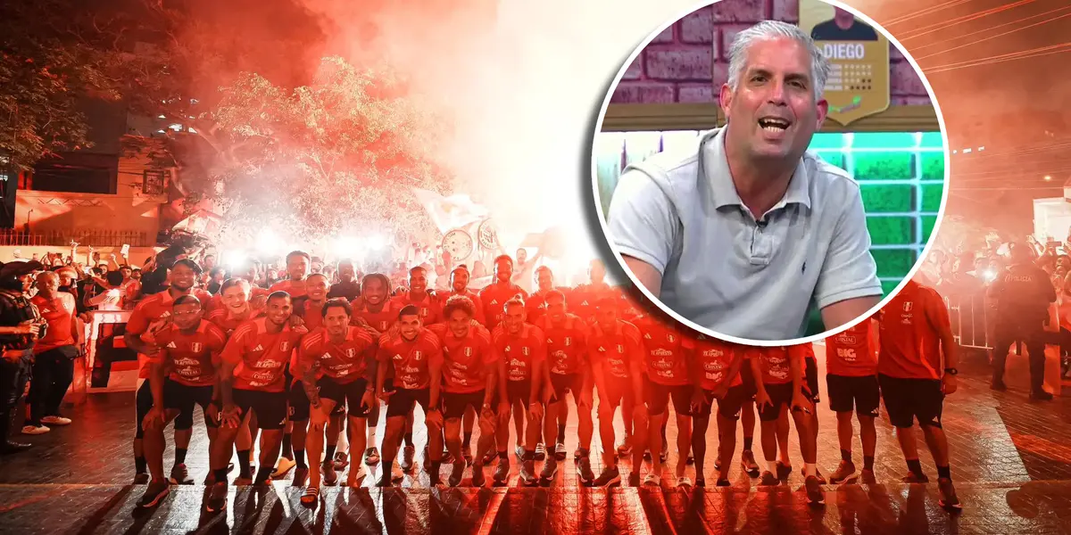 Diego Rebagliati y Selección Peruana (Foto: Selección Peruana).