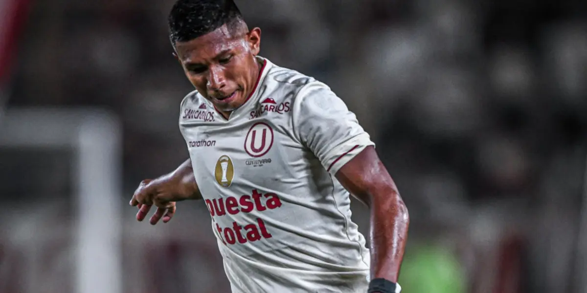 Edison Flores como jugador de Universitario de Deportes. (Foto: Diego Cabrera)