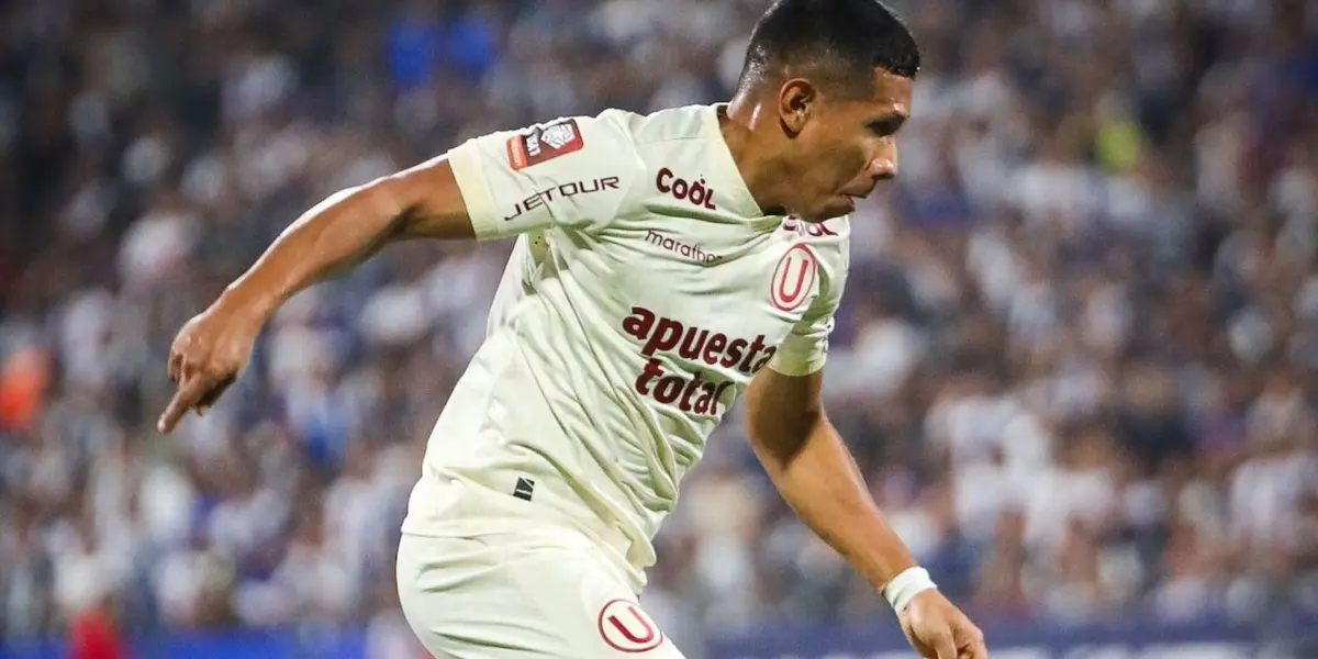 Edison Flores en Universitario de Deportes.