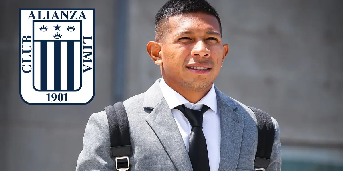 Edison Flores partiendo a Brasil para el duelo entre Universitario y Botafogo. (Foto: Universitario de Deportes)