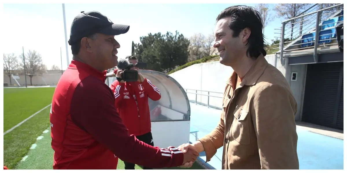 El combinado ‘blanquirrojo’ entrenó por segundo día consecutivo y Santiago Solari acudió a la práctica.