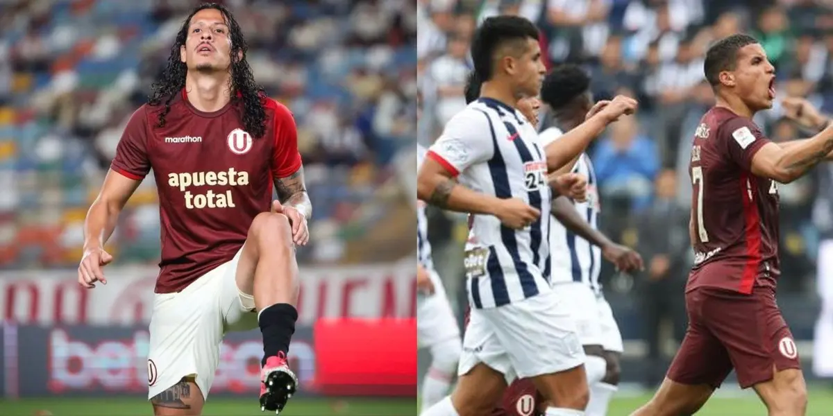 El defensa paraguayo participó en uno de los tantos en la goleada por 3-0 de Universitario sobre UTC.