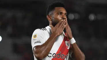 El delantero de River Plata en el ojo de la tormenta por lo sucedido