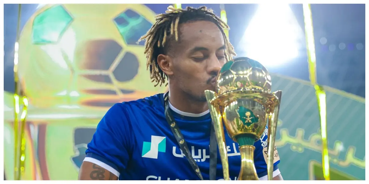 El delantero peruano jugó los noventa minutos en la consagración de Al Hilal en la Copa del Rey de Campeones.