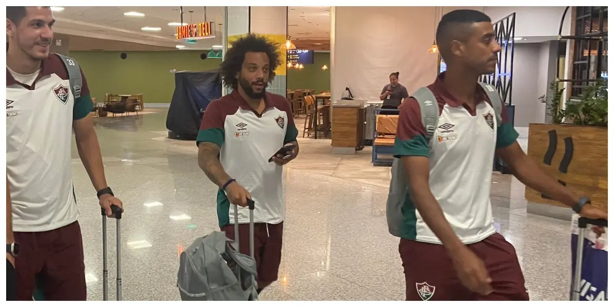 El exfutbolista del Real Madrid llegó a Lima junto a la escuadra del ‘Flu’ para visitar a Cristal el miércoles.