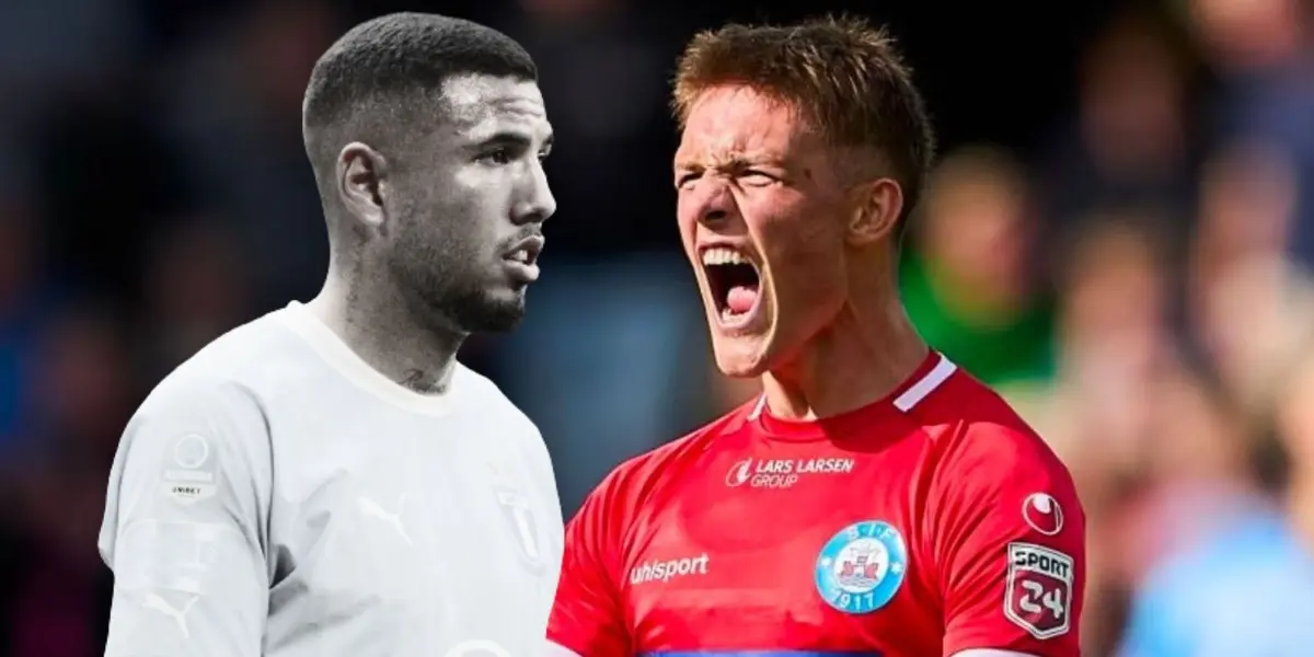 El lateral de lio una lección al volante del Malmo de Suecia.