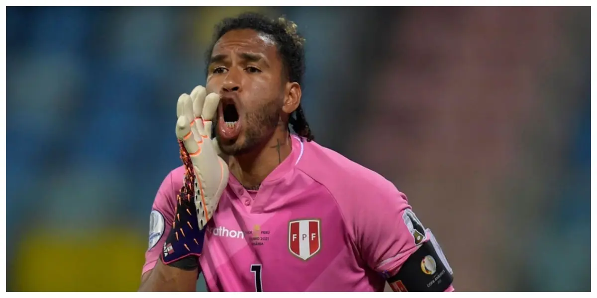 El portero de la selección peruana fue uno de los afectados de la agresión propinada por los oficiales españoles.