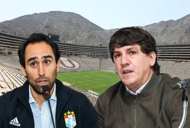 El presidente de Sporting Cristal habló claro sobre la posible llegada del volante al club crema.