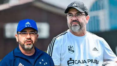 Enderson Moreira como DT de Sporting Cristal (Foto: Sporting Cristal)