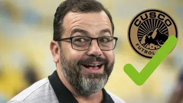 Enderson Moreira como entrenador de Sporting Cristal. (Foto: Difusión)