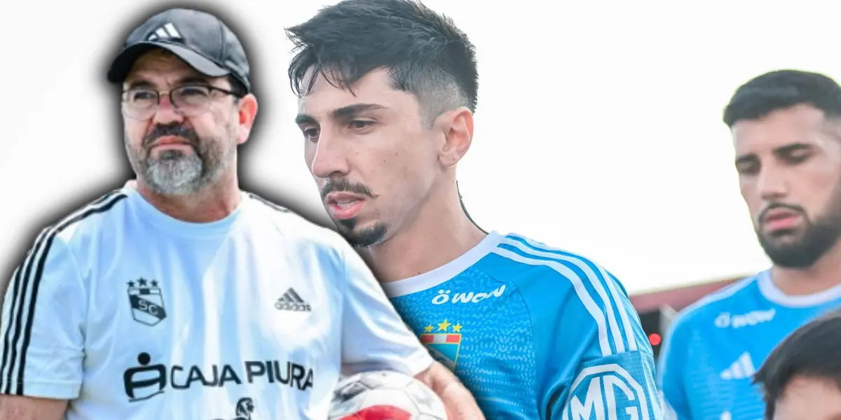 Enderson Moreira como entrenador de Sporting Cristal / Foto: Sporting Cristal