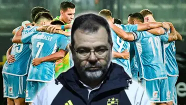 Enderson Moreira como entrenador de Sporting Cristal (Foto: Sporting Cristal)