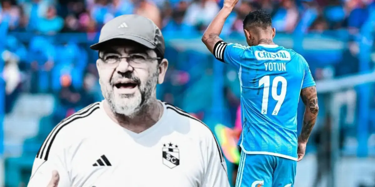 Enderson Moreira como entrenador de Sporting Cristal (Foto: Sporting Cristal)