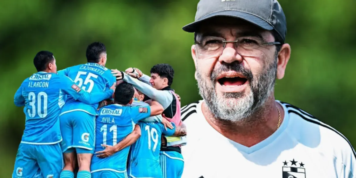 Enderson Moreira como entrenador de Sporting Cristal (Foto: Sporting Cristal)