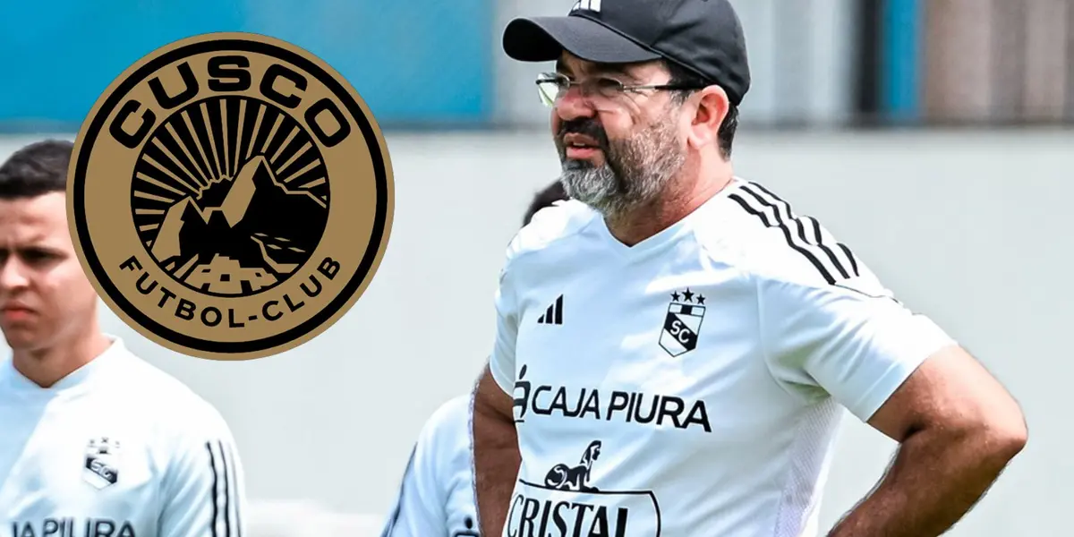 Enderson Moreira como entrenador de Sporting Cristal. (Foto: Sporting Cristal)