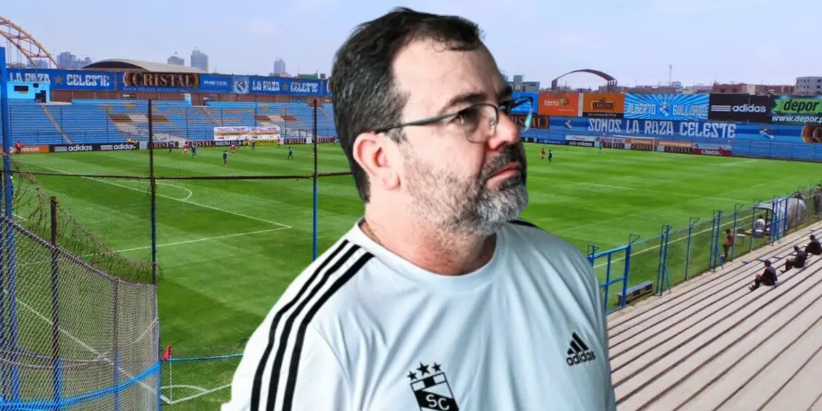 Enderson Moreira como entrenador de Sporting Cristal. (Foto: Sporting Cristal)