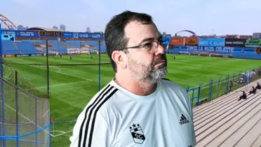 Enderson Moreira como entrenador de Sporting Cristal. (Foto: Sporting Cristal)