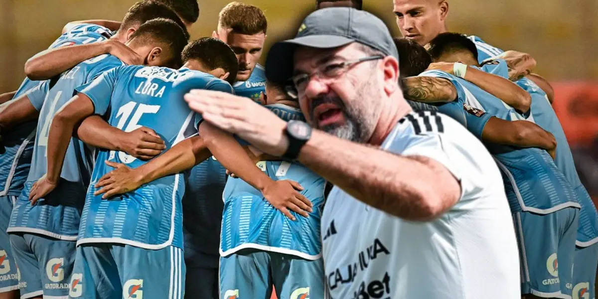 Enderson Moreira como entrenador de Sporting Cristal. (Foto: Sporting Cristal)