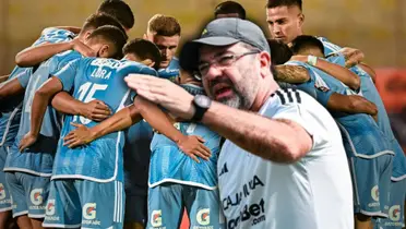 Enderson Moreira como entrenador de Sporting Cristal. (Foto: Sporting Cristal)