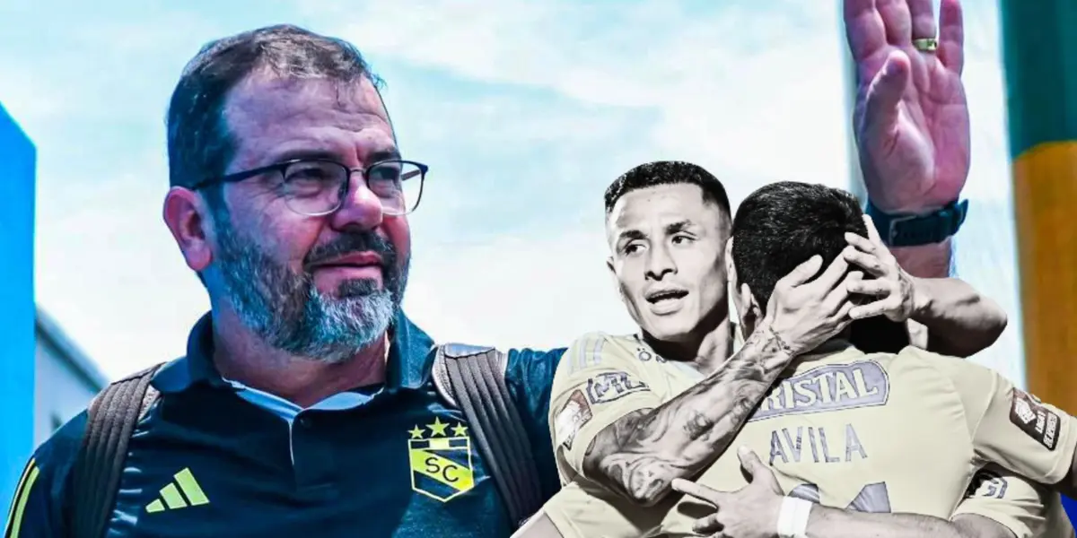 Enderson Moreira como técnico de Sporting Cristal. (Foto: Sporting Cristal)