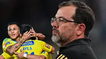 Enderson Moreira observando a Sporting Cristal jugar. (Foto: Liga 1)