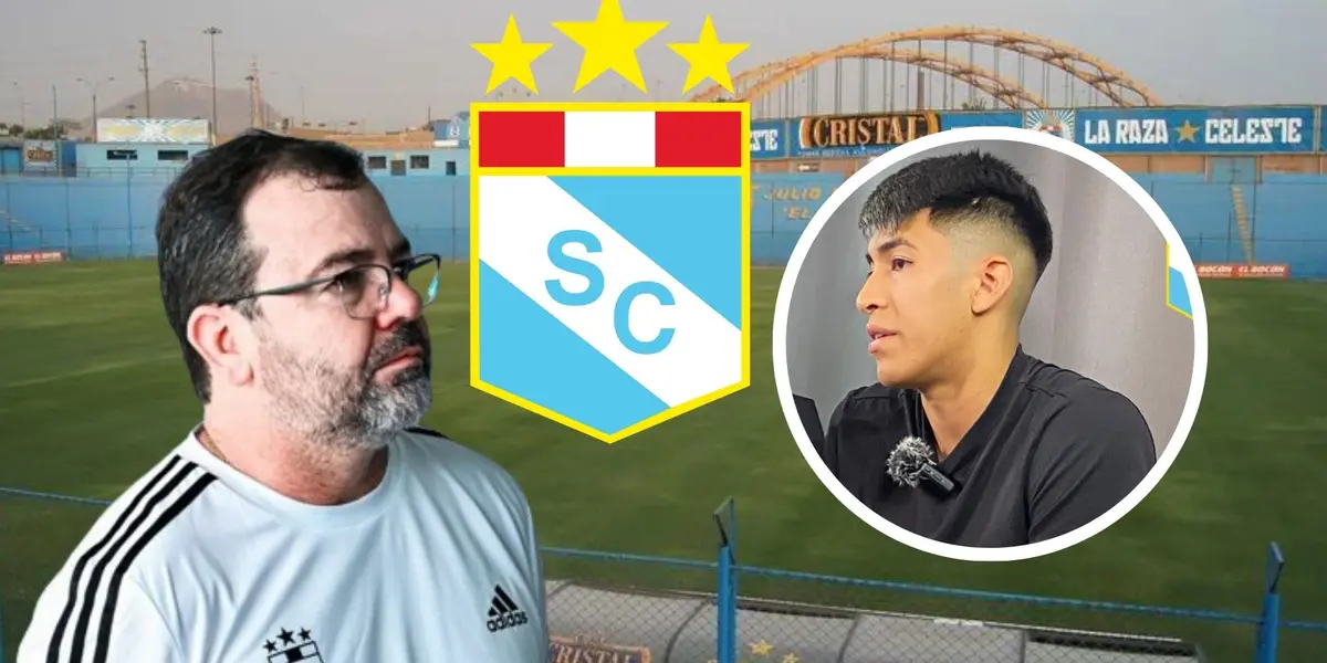 Enderson Moreira y Gonzalo Aguirre en Sporting Cristal (Foto: Sporting Cristal)