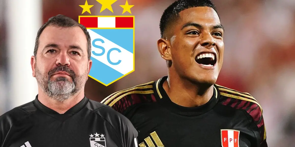 Enderson Moreira y Joao Grimaldo en Sporting Cristal / Foto: La Bicolor