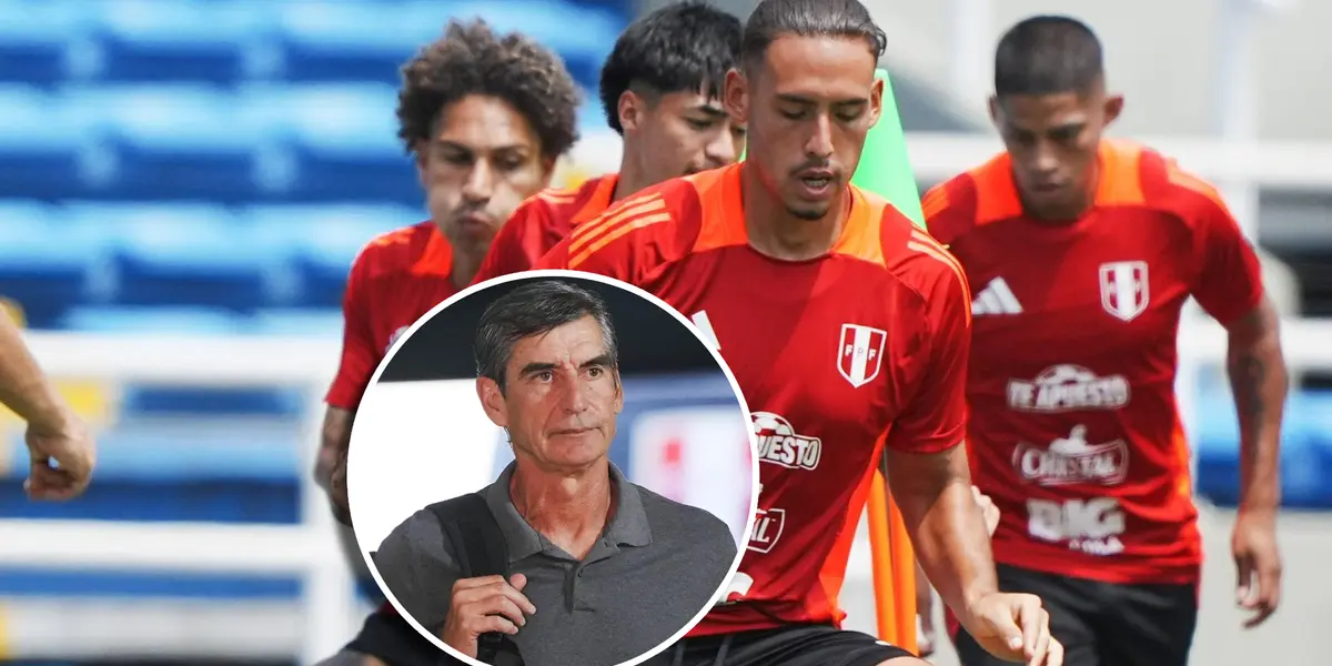 Erick Noriega y Óscar Ibáñez (Foto: Selección Peruana).