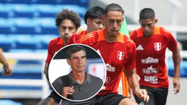 Erick Noriega y Óscar Ibáñez (Foto: Selección Peruana).