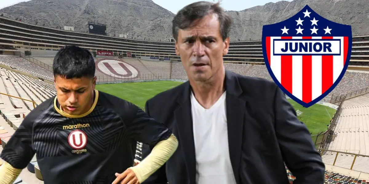 Fabián Bustos como DT de Universitario de Deportes (Foto: Universitario)