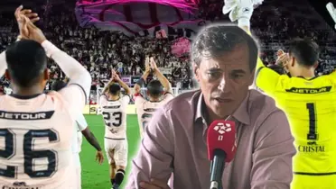 Fabián Bustos como entrenador de Universitario de Deportes / Foto: Universitario