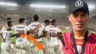 Fabián Bustos como entrenador de Universitario de Deportes (Foto: Universitario)