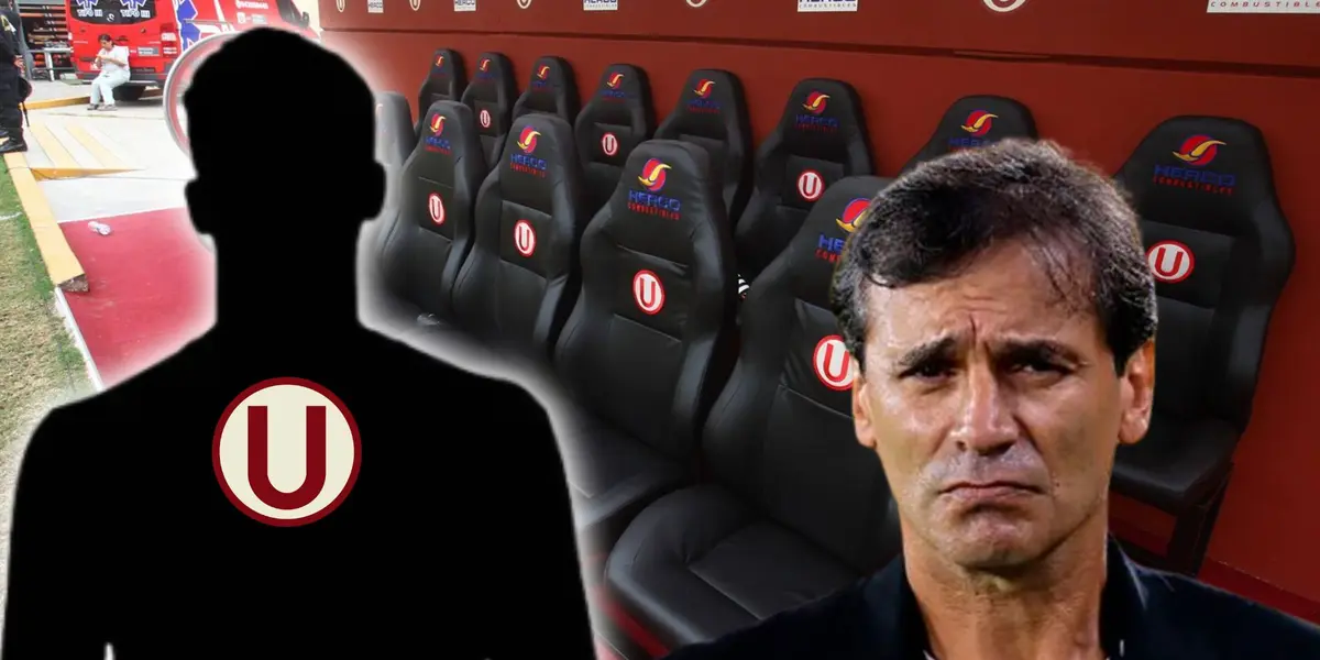 Fabián Bustos como entrenador de Universitario de Deportes por la Copa Libertadores. (Foto: Universitario)