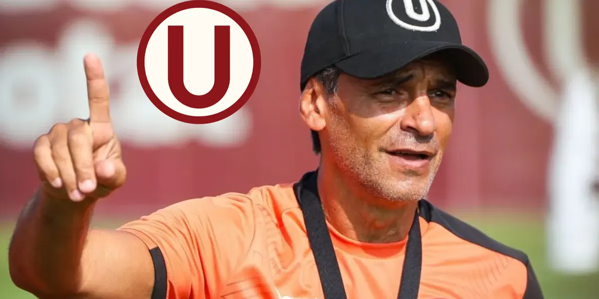 Fabián Bustos con el dedo señalando