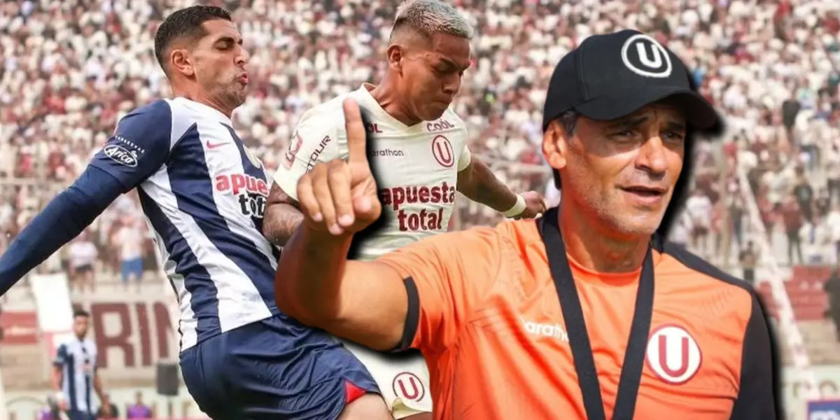 Fabián Bustos dirigirá su primer clásico en el Nacional de Lima.