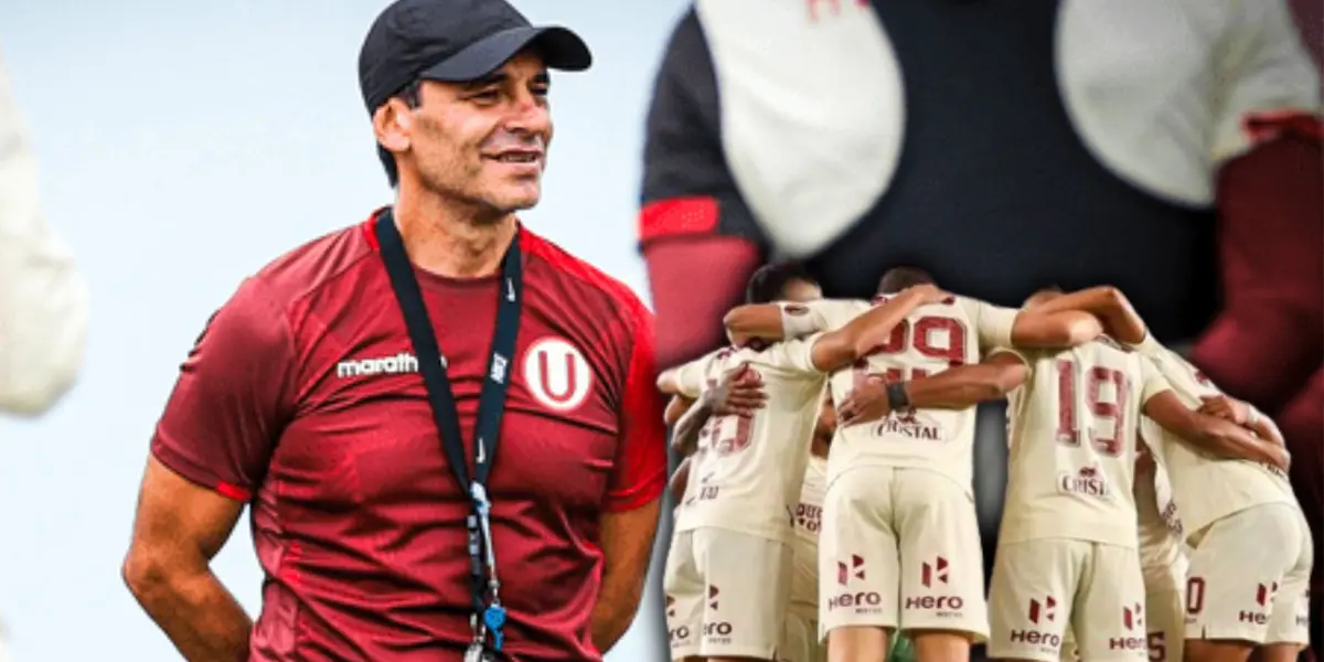 Fabián Bustos en Universitario de Deportes. / Foto: Universitario