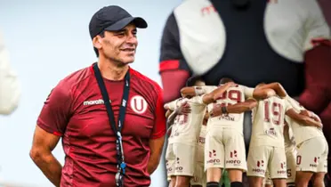 Fabián Bustos en Universitario de Deportes. / Foto: Universitario