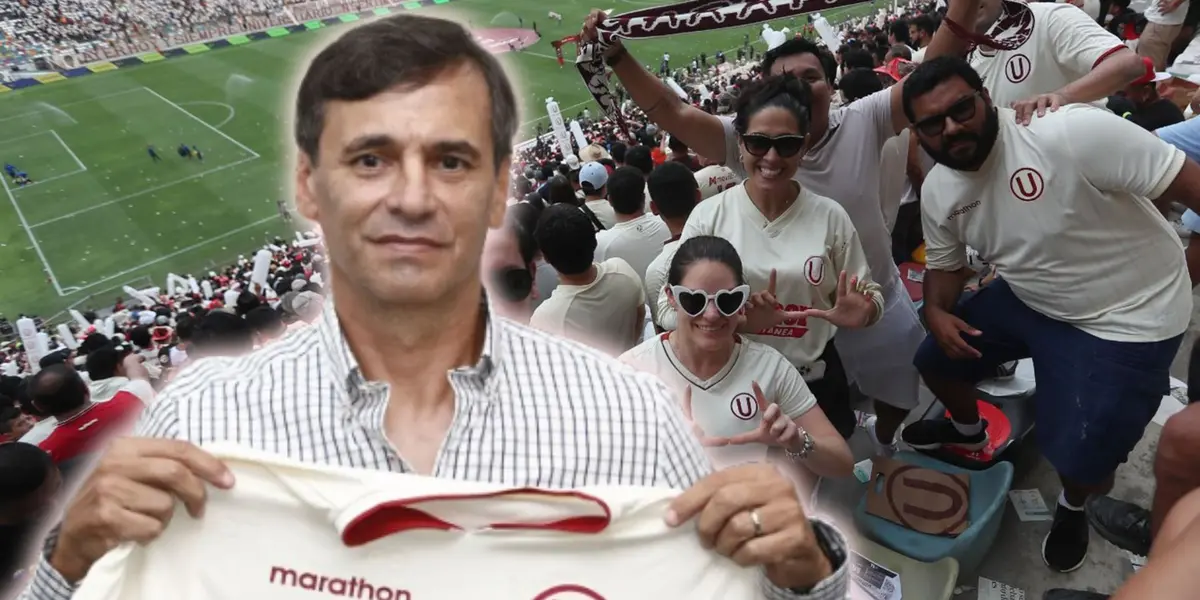 Fabián Bustos en Universitario de Deportes / Foto: Universitario