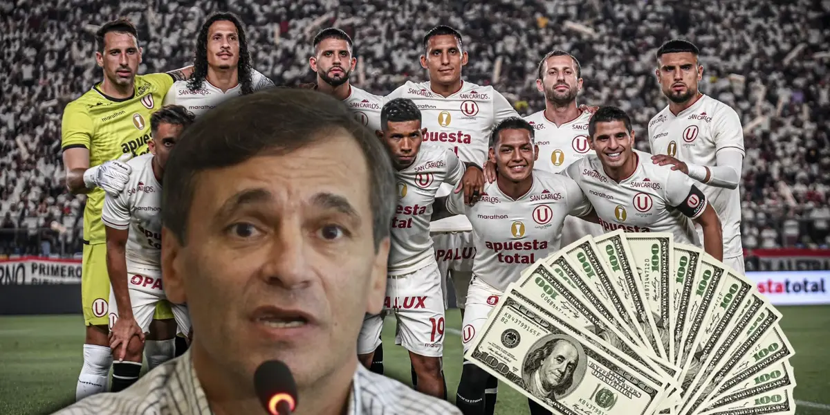 Fabián Bustos en Universitario de Deportes / Foto: Universitario de Deportes