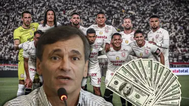 Fabián Bustos en Universitario de Deportes / Foto: Universitario de Deportes