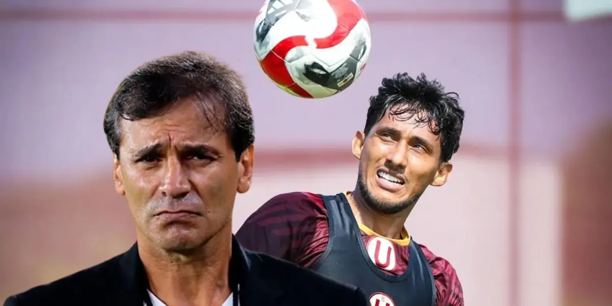 Fabián Bustos y Christofer Gonzales en Universitario de Deportes. (Foto: Universitario)