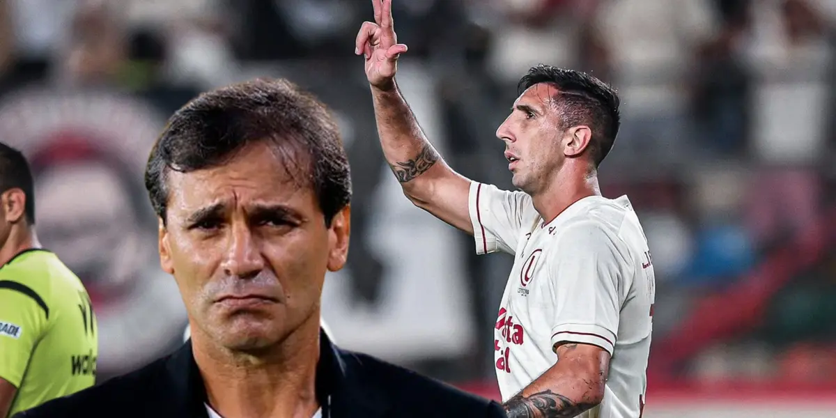 Fabián Bustos y Diego Dorregaray en Universitario de Deportes. (Foto: Liga 1 Te Apuesto)