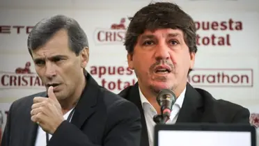 Fabián Bustos y Jean Ferrari en Universitario de Deportes (Foto: Universitario)