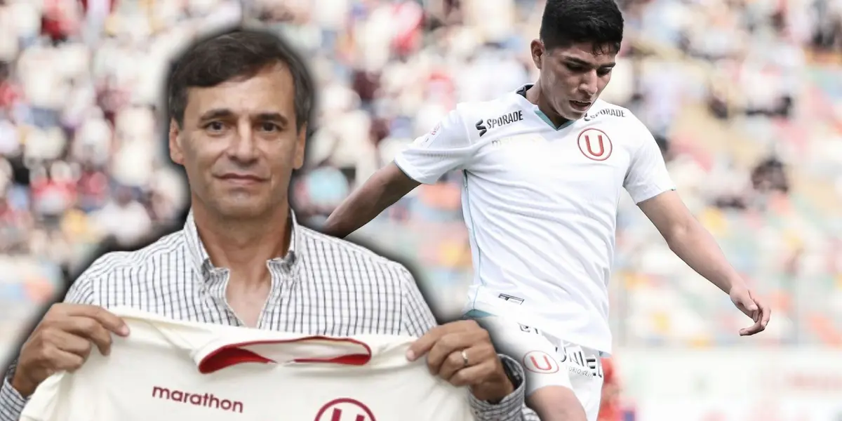 Fabián Bustos y Piero Quispe en Universitario de Deportes / Foto: Universitario