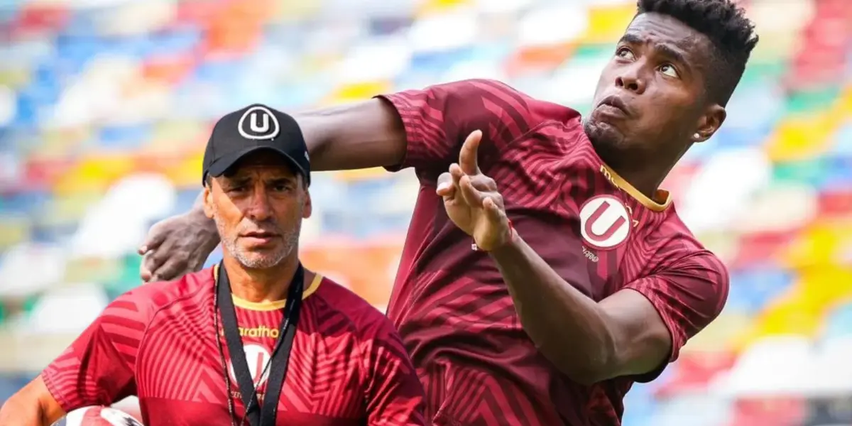 Fabián Bustos y Segundo Portocarrero en Universitario de Deportes (Foto: Universitario)