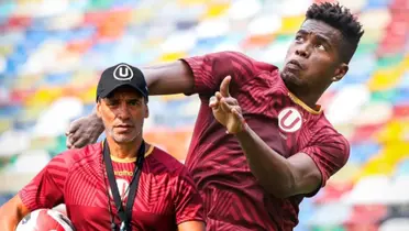 Fabián Bustos y Segundo Portocarrero en Universitario de Deportes (Foto: Universitario)