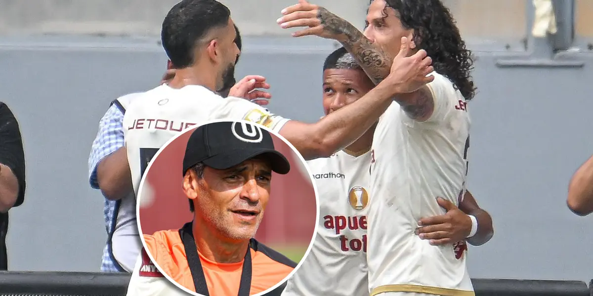 Fabián Bustos y Universitario (Foto: Liga 1 y Universitario)