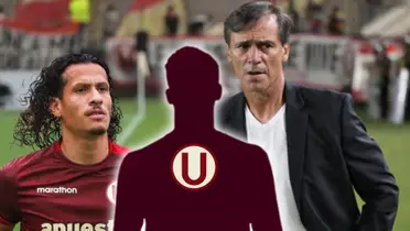 Fabián Bustos y Williams Riveros en Universitario de Deportes. (Foto: EFE)