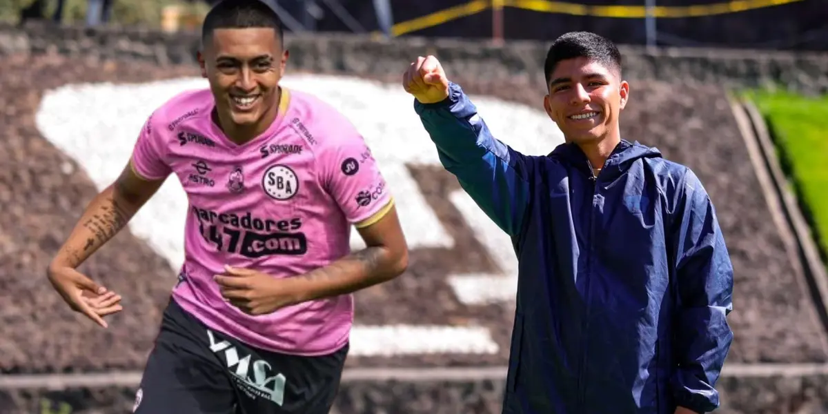 Fabrizio Roca y Piero Quispe como promesas del fútbol peruano.