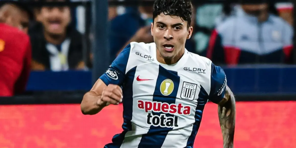 Franco Zanelatto como jugador de Alianza Lima / Foto: Alianza Lima